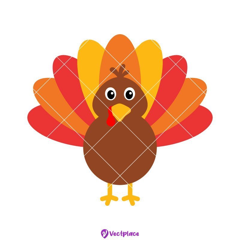 Turkey Svg, Thanksgiving Svg, Cut File, Cricut, Png, Vector