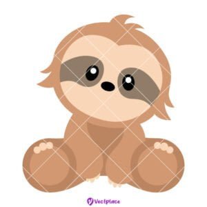 Cute Sloth SVG