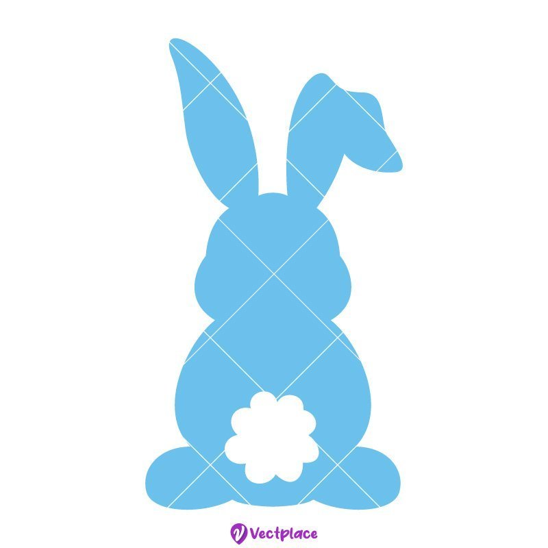 Free Easter Bunny Tail SVG