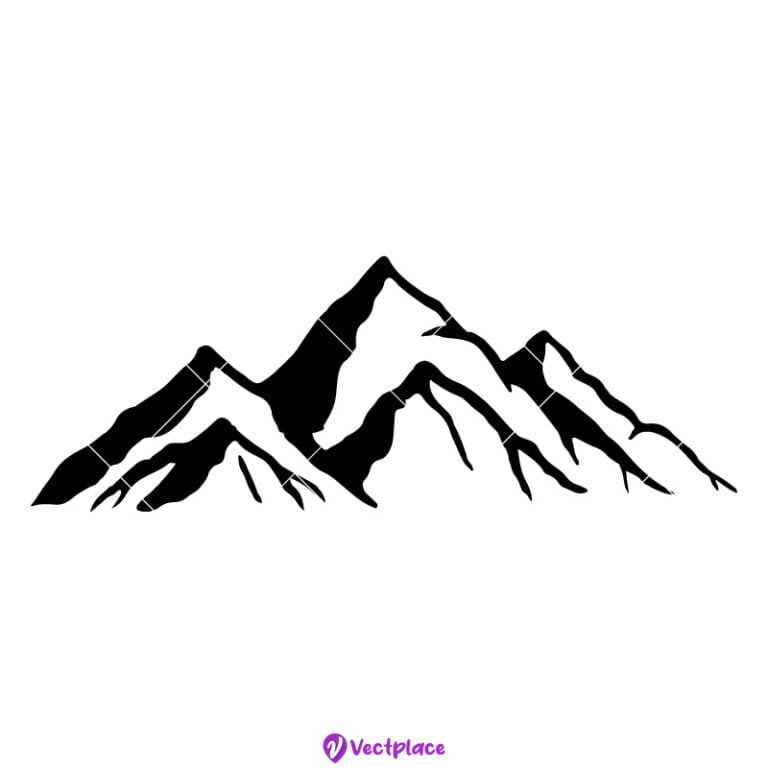 Mountain Svg, Cut File, Cricut, Png, Vector - Vectplace