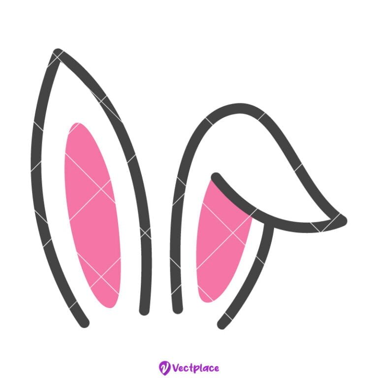 Cute Bunny Ears Svg, Easter Svg, Cut File, Cricut, Png, Vector - Vectplace