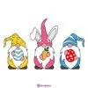 Cute Easter Gnomes SVG