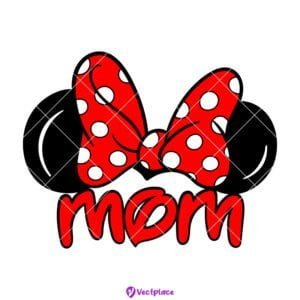 Free Mom Mouse SVG for Mother's Day