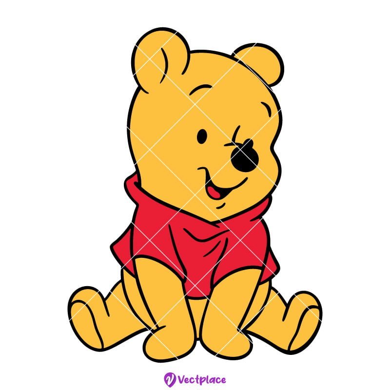 Free Winnie The Pooh Svg, Baby Pooh Svg
