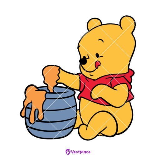 Free Winnie The Pooh SVG - Vectplace