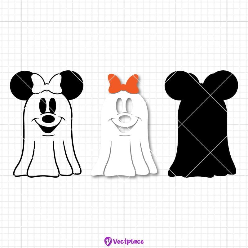 Minnie Mouse Halloween Bee Svg, Halloween Svg, Bee Svg, Cut File