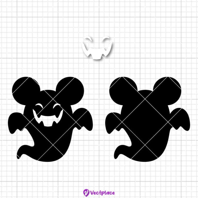 Mickey Mouse Ghost Svg, Halloween Svg, Cut File, Cricut, Png, Vector