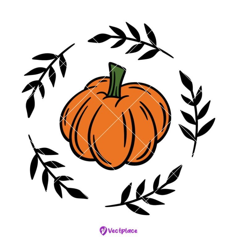 Pumpkin Svg, Fall Pumpkin Svg, Fall Svg, Cut File, Cricut, Png, Vector