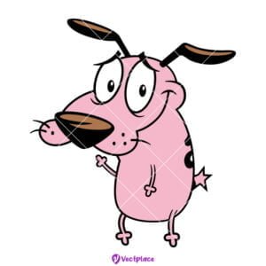 Free Courage the Cowardly Dog SVG