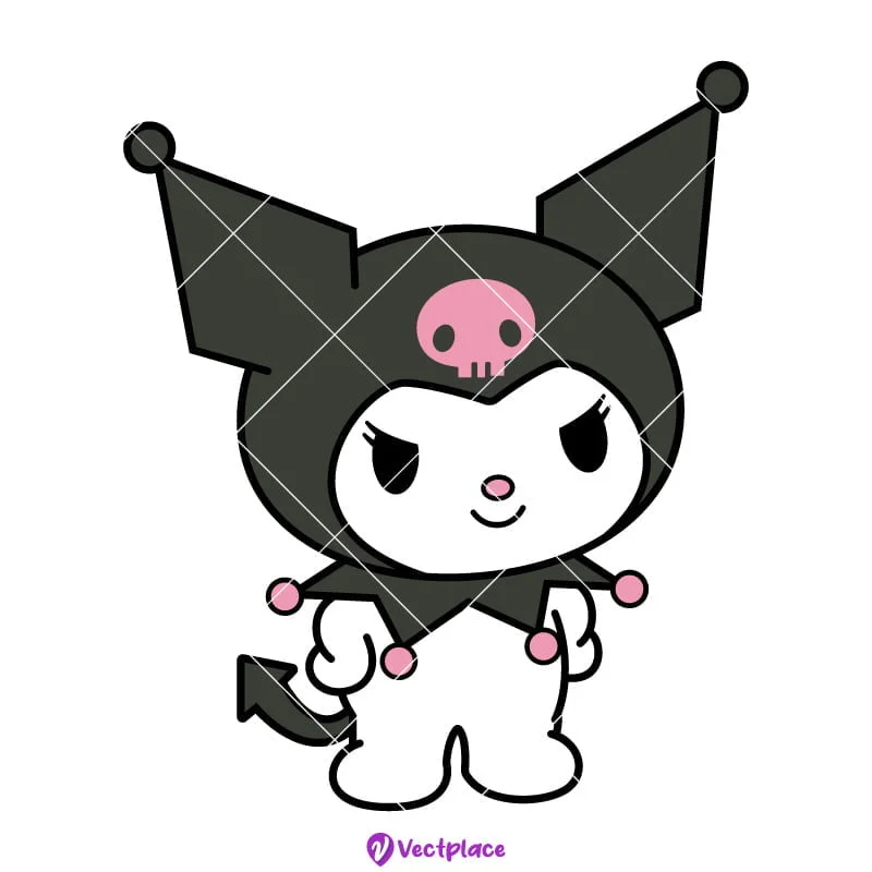 Kuromi Svg, Cut File, Cricut, Png, Vector - Vectplace