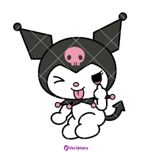 Kuromi Svg, Cut File, Cricut, Png, Vector - Vectplace