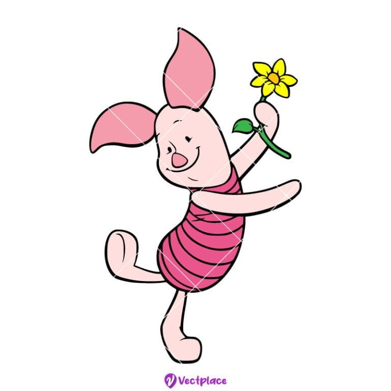 Winnie the Pooh and Piglet: An Enduring Friendship in SVG Form