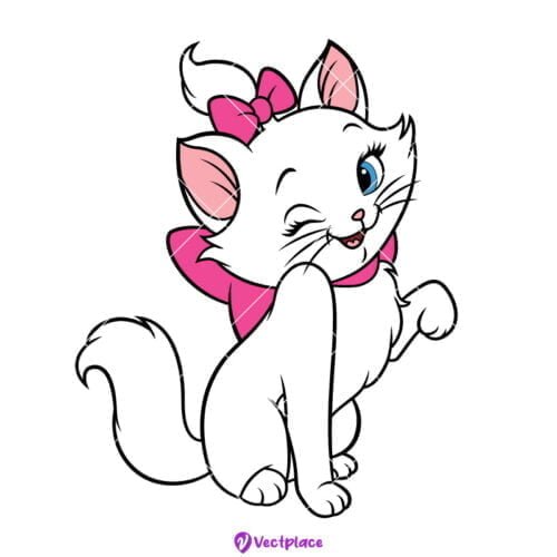 Aristocats Svg, Cat Marie Svg, Cut File, Cricut, Png, Vector - Vectplace