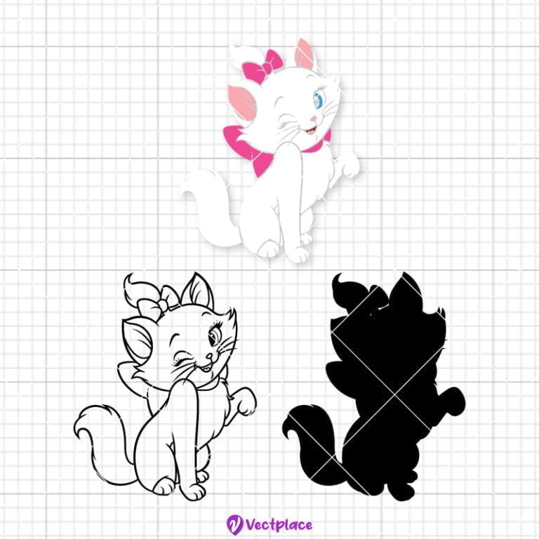 Aristocats Svg, Cat Marie Svg, Cut File, Cricut, Png, Vector - Vectplace