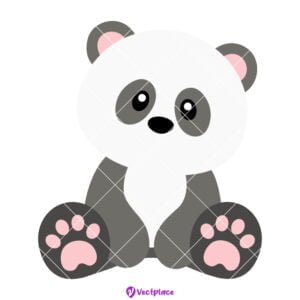 Cute Panda SVG