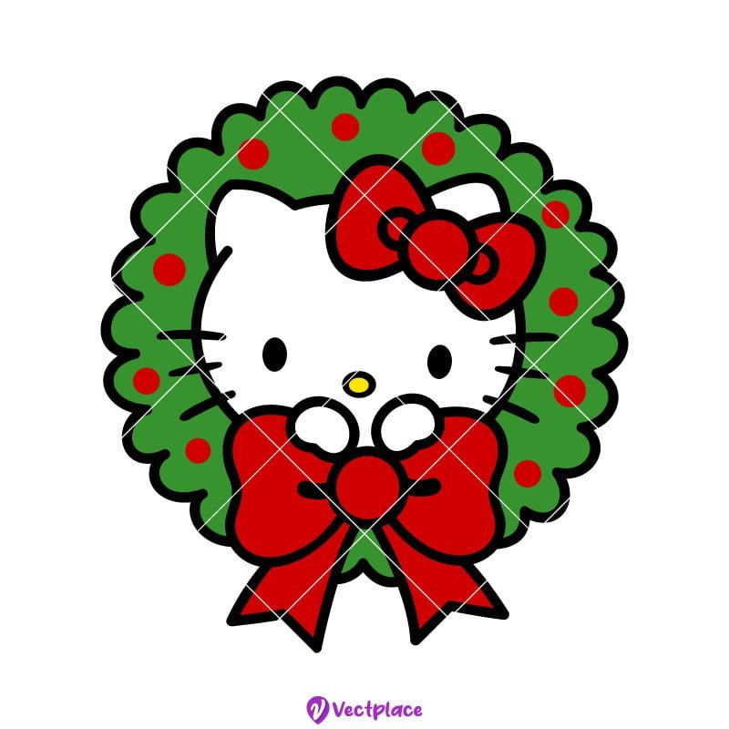 Hello Kitty Christmas Svg, Hello Kitty Svg, Christmas Svg, Cut File,  Cricut, Png, Vector - Vectplace