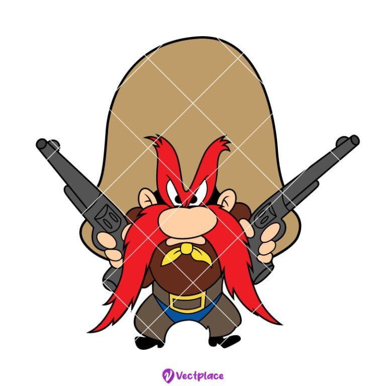 Yosemite Sam Svg Cut File Cricut Png Vector Vectplace