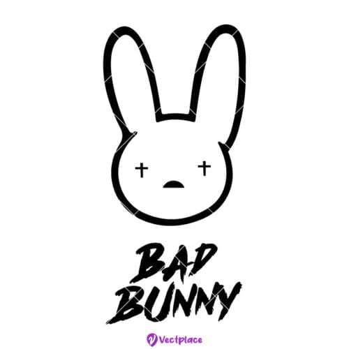 Bad Bunny Svg, Cut File, Cricut, Png, Vector - Vectplace