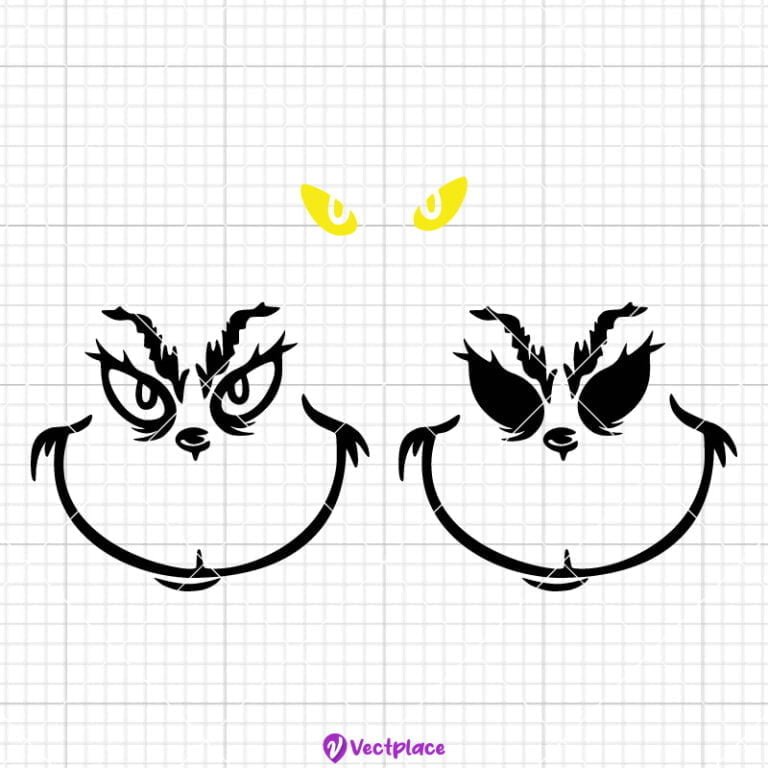 Grinch Face SVG: Unveil the Grinchy Charm for Your Creative Pursuits