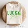 Lucky Girl St. Patrick's Day SVG