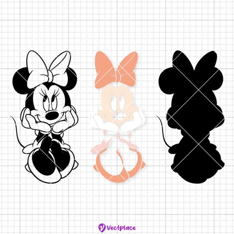 Minnie Mouse Svg, Cut File, Cricut, Png, Vector - Vectplace