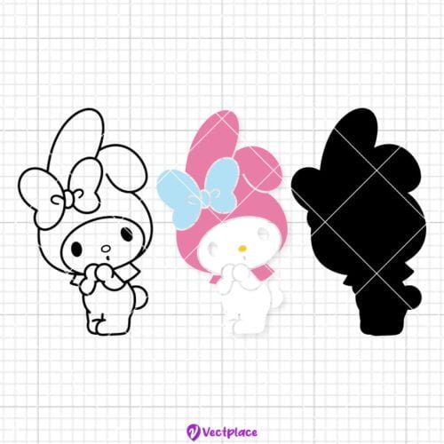 My Melody SVG - Vectplace