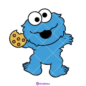 Free Cookie Monster SVG