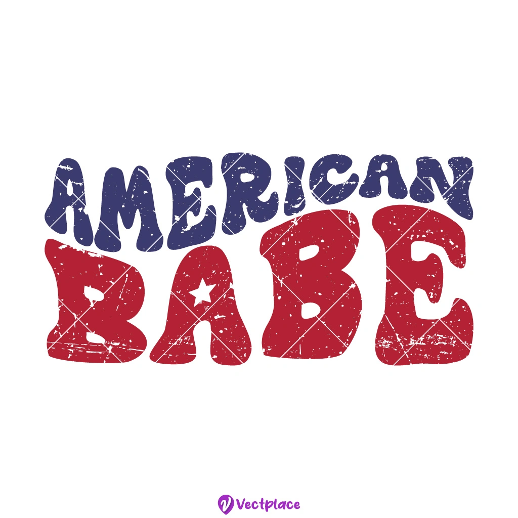 American Babe SVG for 4th Of July