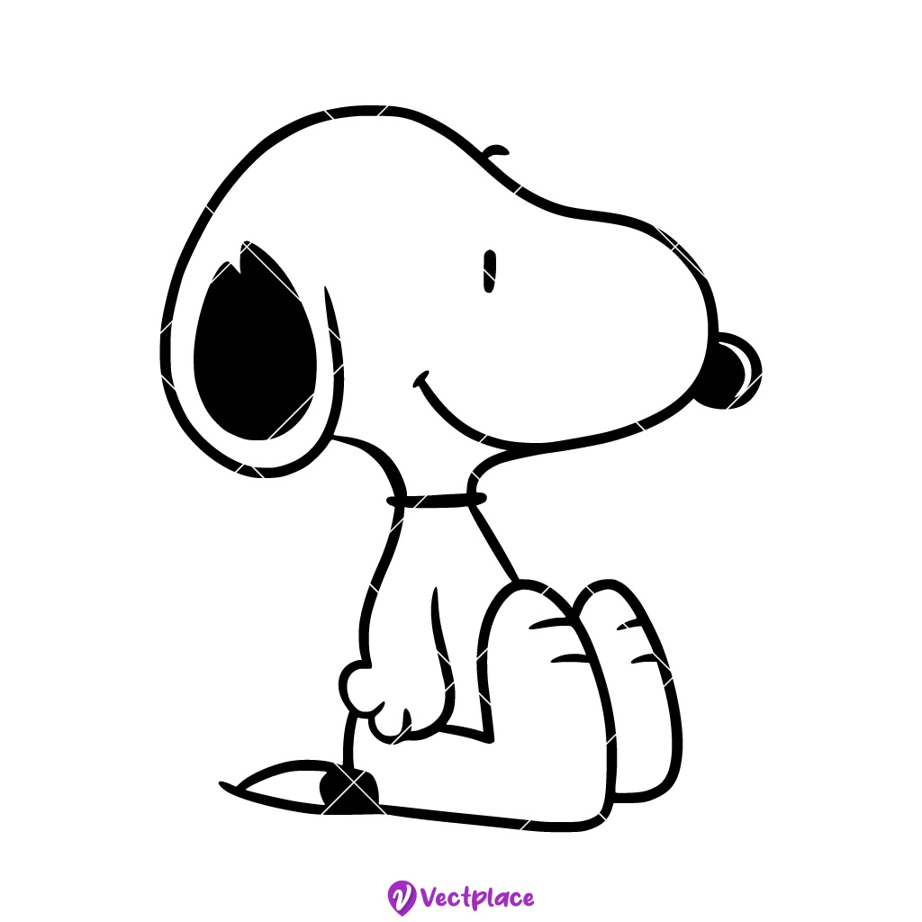 Free Snoopy SVG