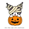Kuromi With Pumpkin SVG | Halloween SVG