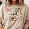 FREE Merry and Bright SVG