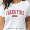Valentine Vibes Varsity SVG