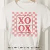 XOXO Valentine SVG