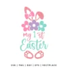 My 1st Easter Baby Girl Easter SVG