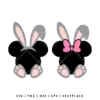Easter Bunny Mickey & Minnie SVG