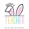 Hoppy Teacher Easter SVG