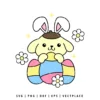 Pompompurin Bunny SVG | Easter Egg SVG