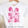 Bunny Babe Easter SVG