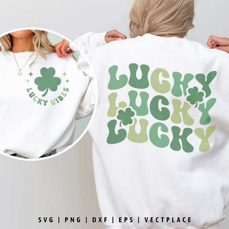 St Patricks Day Svg Shamrock Split Name Frame Svg Vectplace