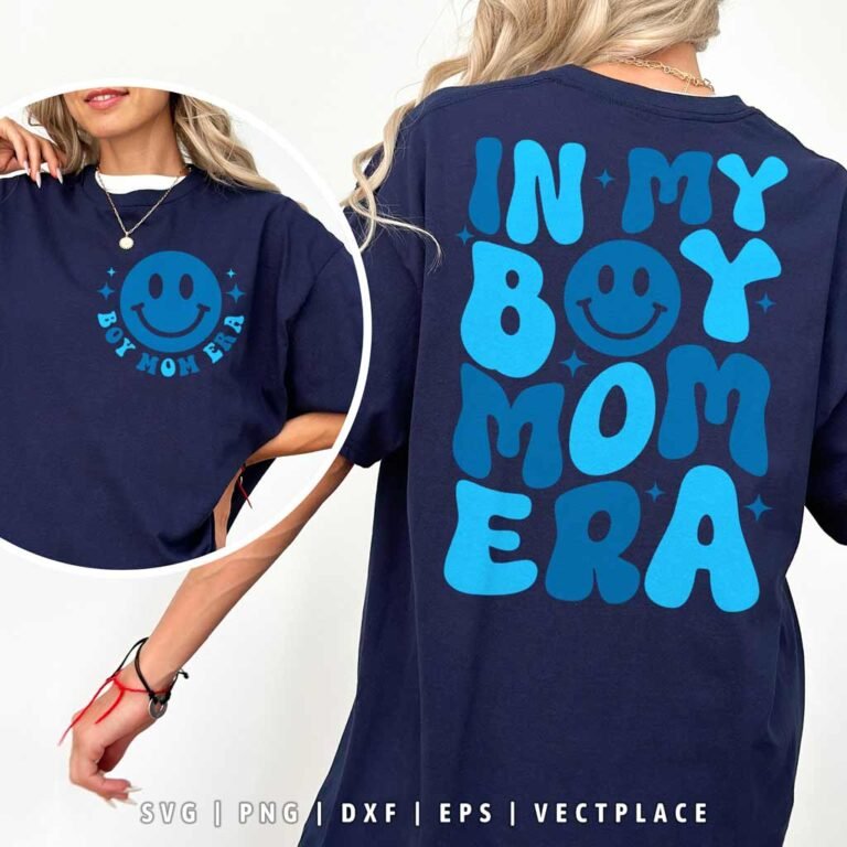 In My Boy Mom Era Svg Vectplace