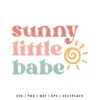 Sunny Little Babe Summer SVG
