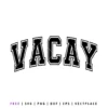 FREE Vacay SVG