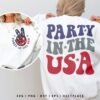 Party In The USA 4th of July SVG