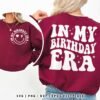 In My Birthday Era Smiley Face SVG
