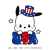 Pochacco 4th of July SVG | USA SVG