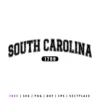 FREE South Carolina Varsity SVG