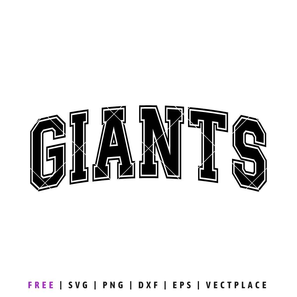 Free Giants Football Svg Vectplace 