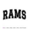 FREE Rams Football SVG