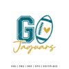 Go Jaguars SVG Football
