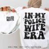 Police Wife SVG